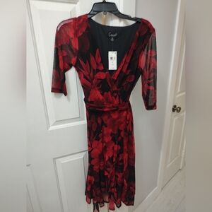Women's very pretty dress new with tags regular price $79 connected apparel (6P)